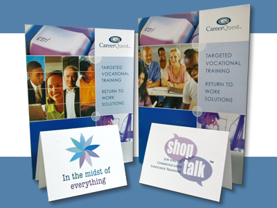 CareerQuest Print Design